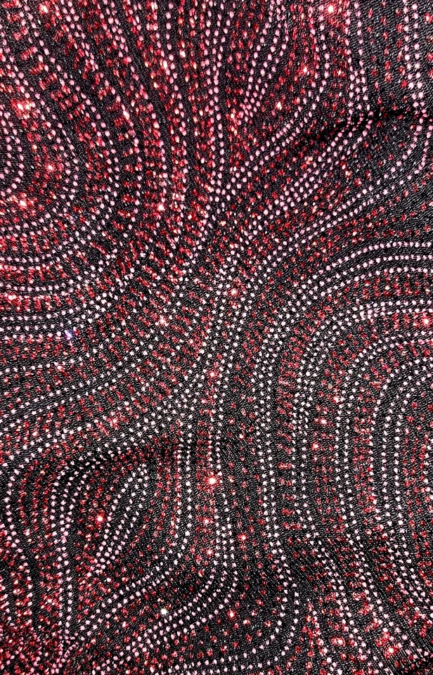 Conjunto de 2 piezas sin mangas y cárdigan Xscape By Joanna Chen para mujer M rojo brillante de colección Foto 4 de 4