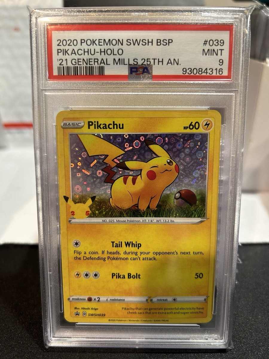 PSA10】ピカチュウ General Mills 25周年プロモ