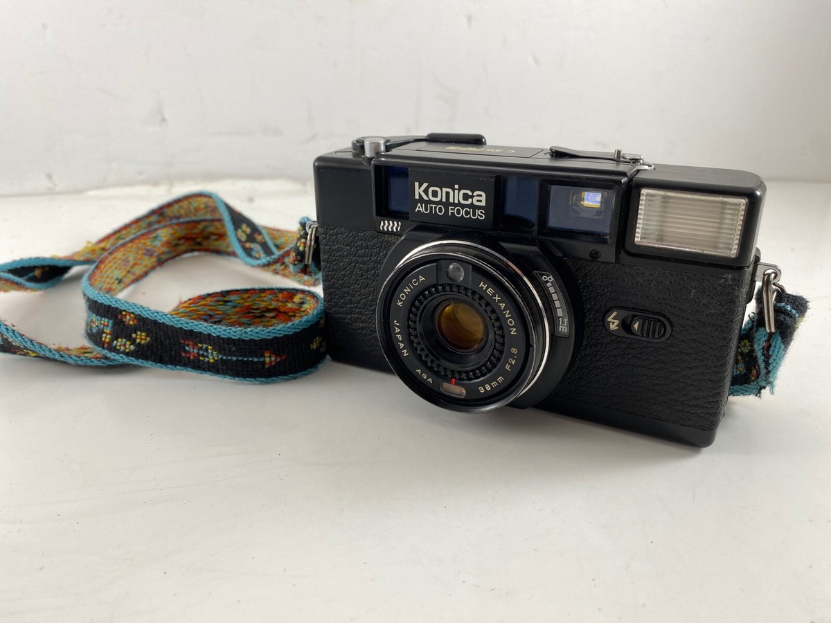 Konica C35 AF2 35mm Point & Shoot Film Camera [For Parts] | eBay