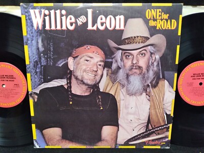Willie And Leon One For The Road 2 X vinyl LP Columbia records KC2