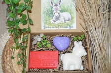 Coffret cadeaux : lot de 3 savons au lait d'ânesse Bio, Bell 'ânesse, Neuf  CF1