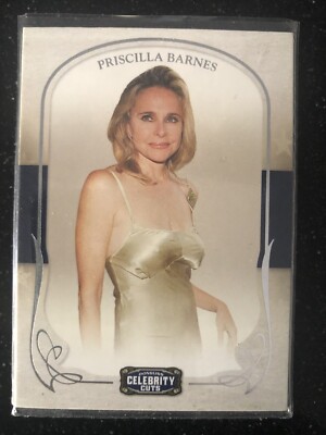 PRISCILLA BARNES CELEBRITY CUTS COLLECTABLE CARD | eBay Australia