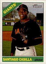 2015 Topps Heritage #267 Santiago Casilla San Francisco Giants