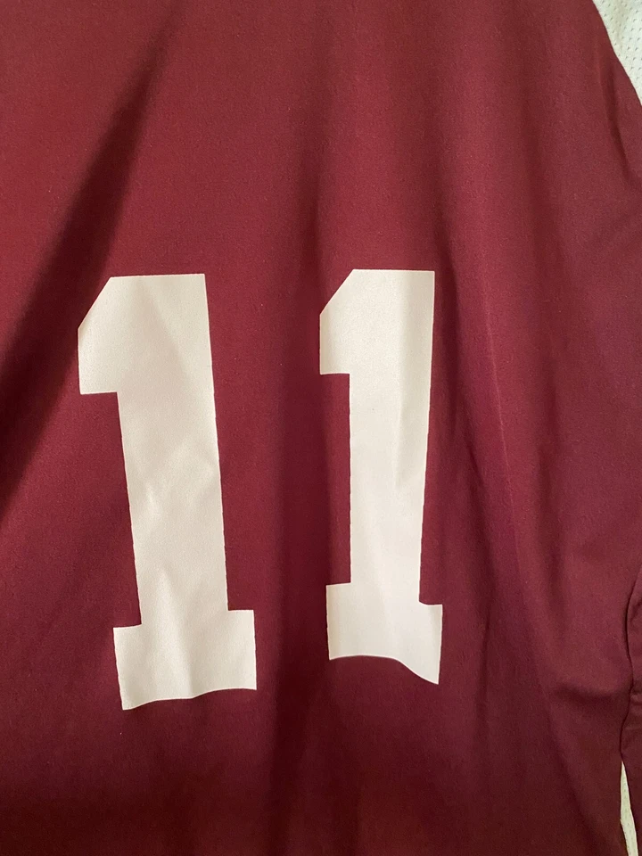 Camiseta Adidas Granate Winthrop Eagles #11 Adulto Talla L Foto 3 de 4