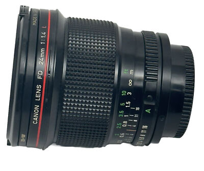 レンズ(単焦点) CANON New FD 24mm F1.4 L Canon New FD 24mm F1.4L MF Wide Angle Lens. (FD) Mount | eBay