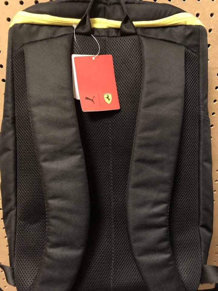 Mochila Ferrari x Puma negra/amarilla Foto 2 de 4