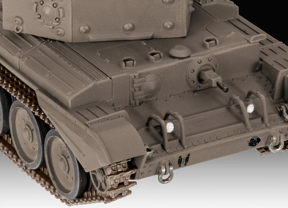 World Of Tanks: Cromwell Mk.iv 1:72 Plastic Model Kit REVELL - Immagine 4 di 4