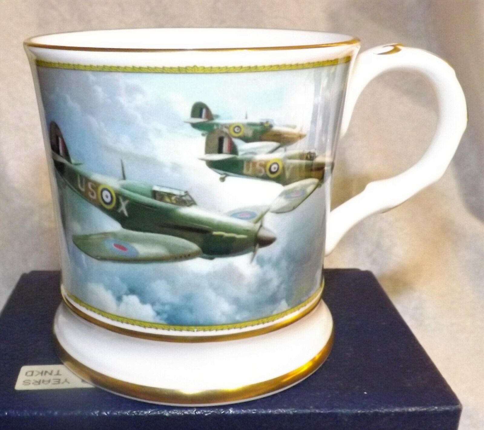 RAF " The Hurricane Tankard " 1987  Image Is 56 Squadron In Battle Of Britain.