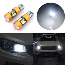 2pcs 6000K White 168 194 Car Truck LED Parking Light Bulb W5W 2825 Position Lamp