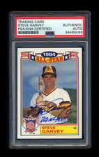 STEVE GARVEY SIGNED 1985 TOPPS GLOSSY ALL STARS PSA/DNA AUTOGRAPHED PADRES