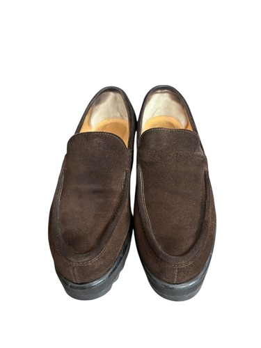 Robert Clergerie Paris Women’s Brown Suede Loafers Size 5 - Picture 2 of 8