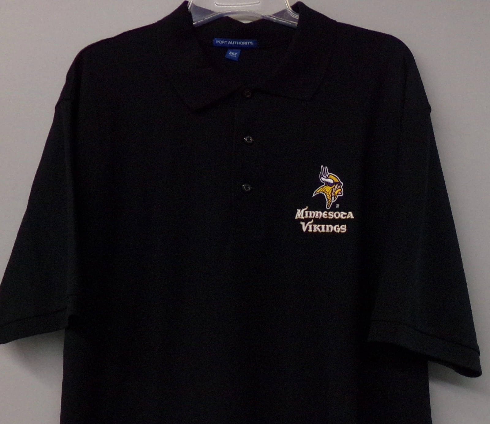 NFL Football Minnesota Vikings Embroidered Mens Polo Shirt XS-6XL, LT-4XLT New