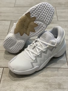Adidas D.O.N Issue 2 Donovan Mitchell Triple Cloud White ...