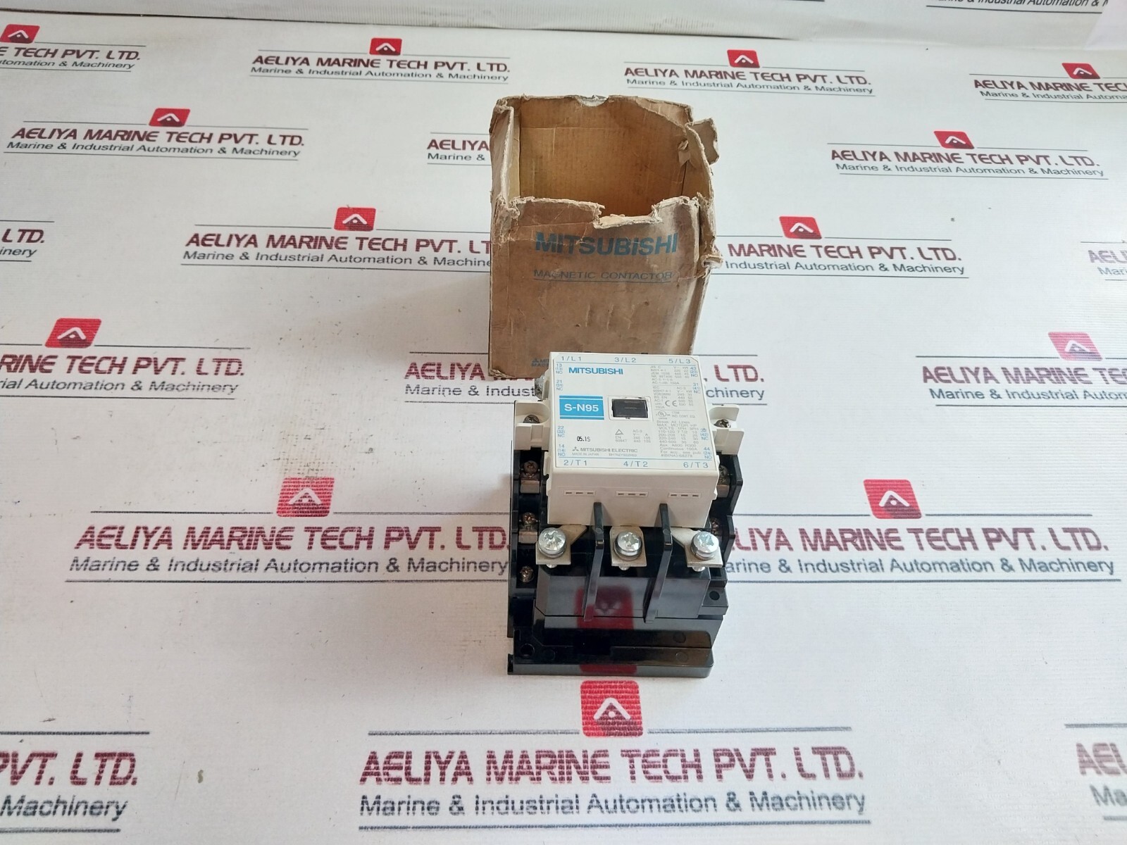 MITSUBISHI S-N95 Magnetic Contactor IEC 60947-4-1 200-240V EN 60947 50 ...