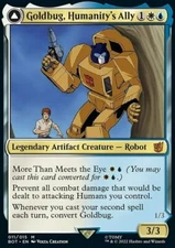MTG Magic the Gathering Goldbug, Humanity's Ally (11/60) Transformers LP