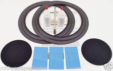 Tannoy Monitor Gold 10" Woofer Foam Speaker Kit con Spazzola, Spessori e Tappi Antipolvere!