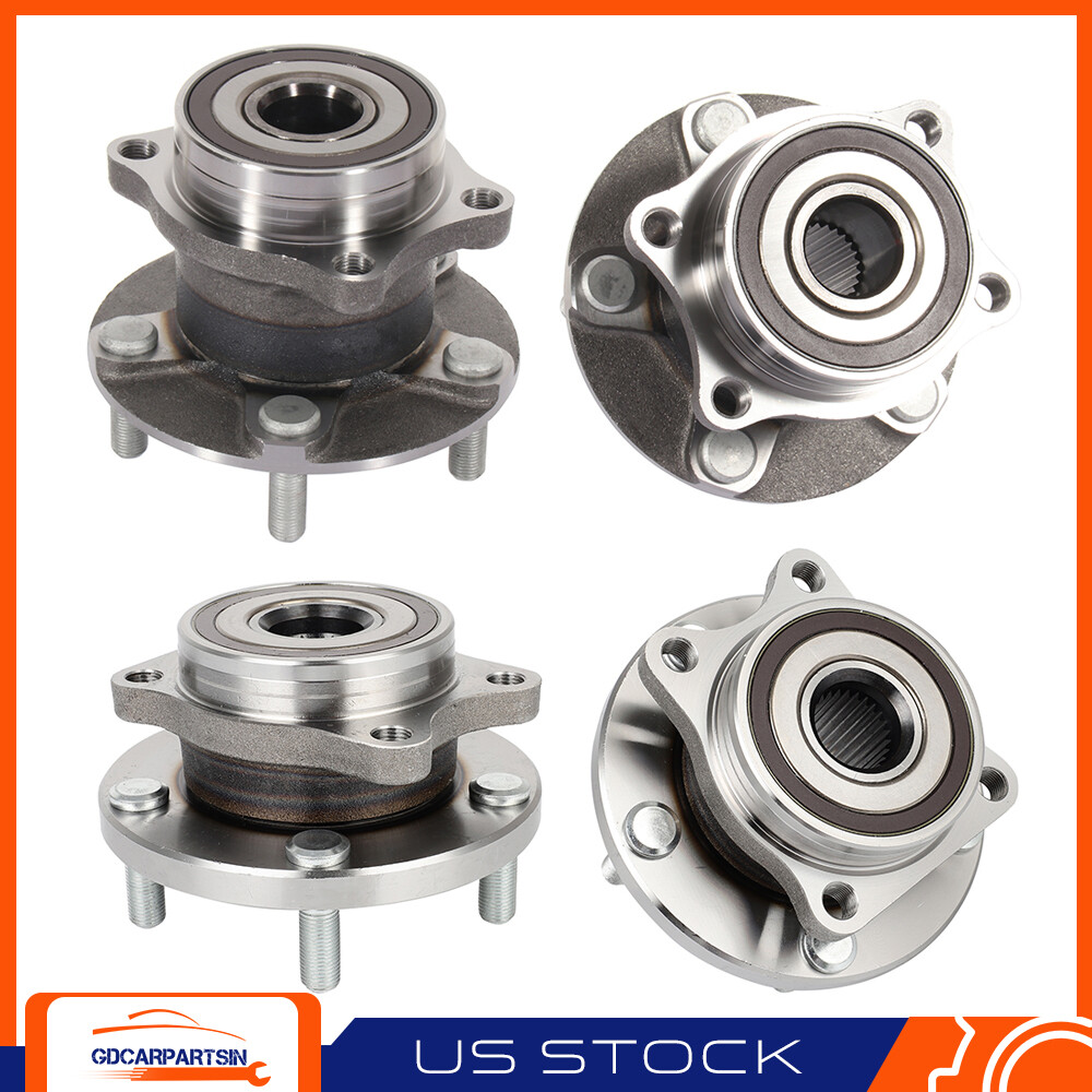 (4) Front & Rear Wheel Bearing Hub Assembly Fits Subaru Outback Forester Legacy