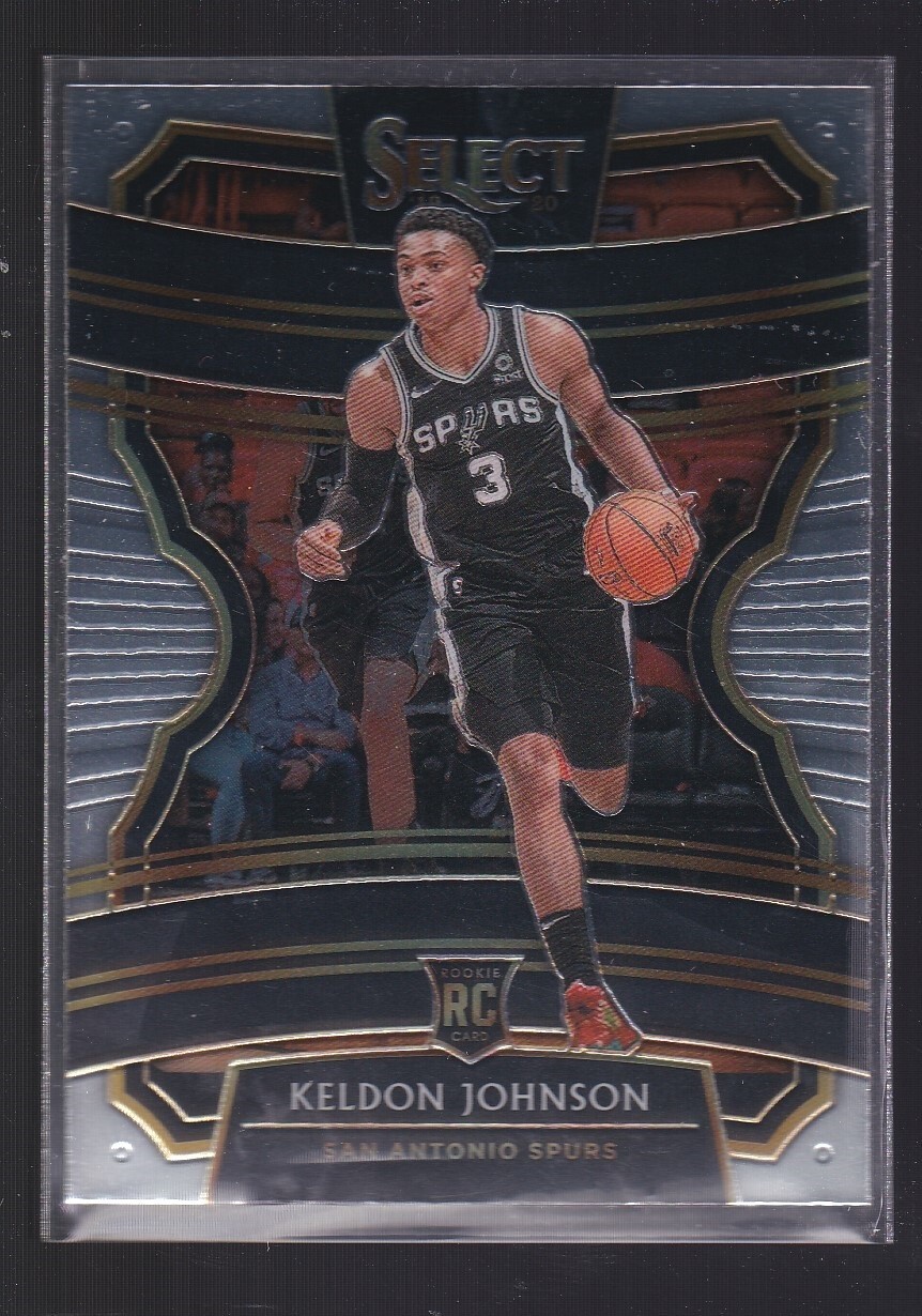 2019 Panini Select #45 Keldon Johnson San Antonio Spurs RC ROOKIE