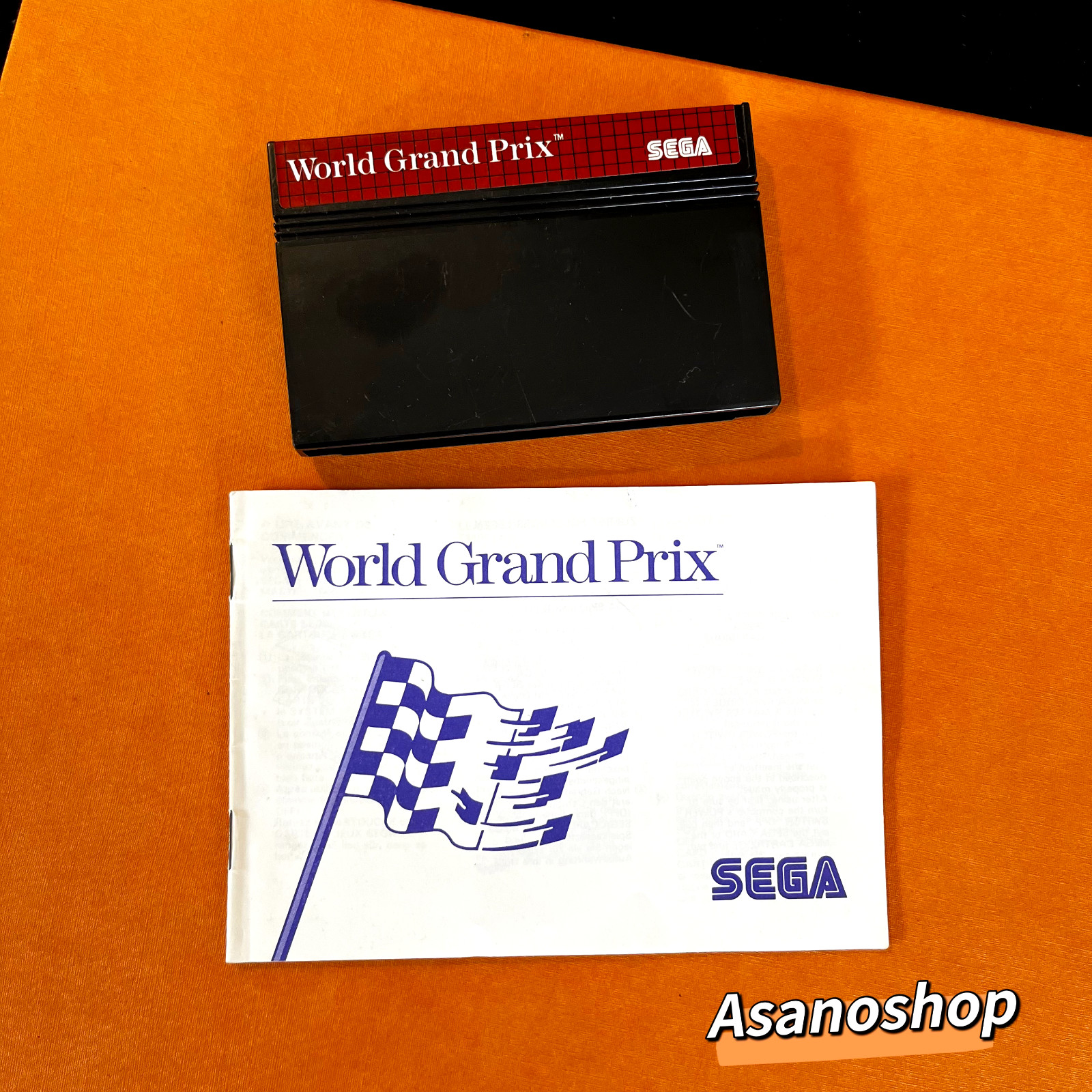 World grand prix  SEGA MASTER SYSTEM - SANS BOITIER