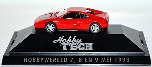 Ferrari 348Tb Coupe Hobby Tech Red Sondermodel 1:87 Herpa High-Tech PC - Picture 7 of 11