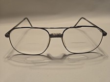 MODERN Kevin Aviator Eyeglasses Antique Silver 58-18-145 Flex Hinges