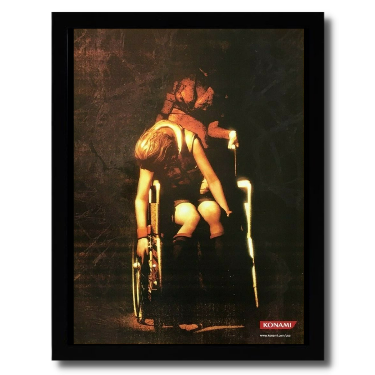 Silent Hill 3 Framed Print Ad/Poster PS2 Horror Game Original