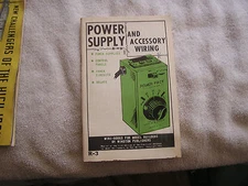 Power Supply Accessory Wiring Mini-Books For Model Builders Winston Publishers 