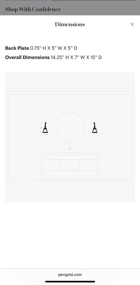 Aplique Salem One Arm LATÓN SATINADO CONFORT VISUAL 4198101-848 ¡NUEVO EN CAJA! Foto 3 de 4