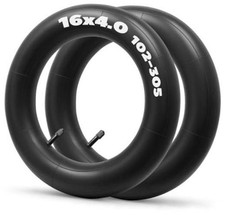 2 Pack 16x4.0 Fat E-Bike Inner Tube with Schrader Valve Heavy-Duty Premium