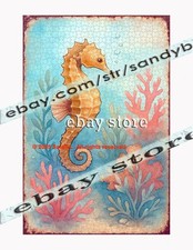1000 piece jigsaw puzzle Reef Seahorse coral reef