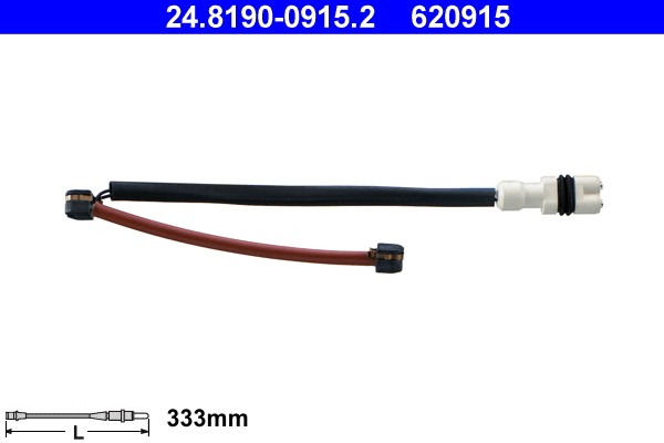 2x ✅Fits ATE 24.8190-0915.2 WEAR INDICATOR  ⭐UK Seller⭐
