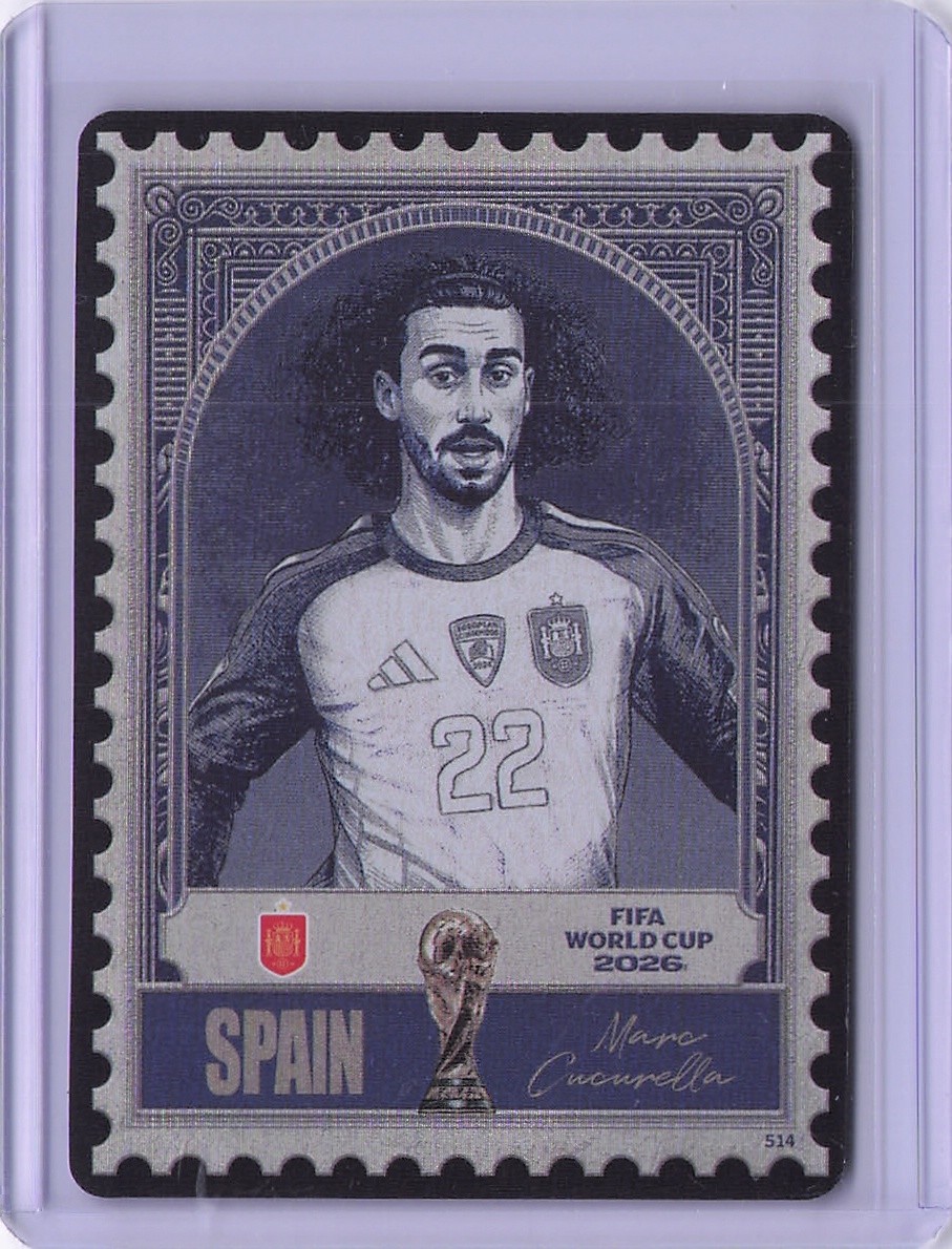 2026 Panini X Kayou FIFA World Cup Marc Cucurella Stamped Art #514 Spain