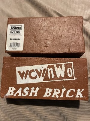 TWO Original 1999 N.O.S. WCW/NWO Bash Bricks