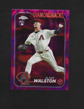 2024 Topps Chrome Update Blake Walston Magenta/Purple Lava Lamp Refractor /299