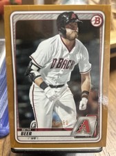 2020 Bowman Baseball Seth Beer Gold #/50 Diamondbacks