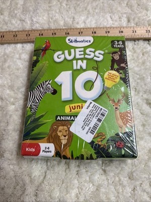 Skillmatics Guess in 10 Junior ANIMAL KINGDOM Game