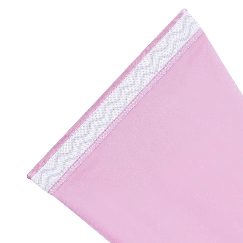 Medias de malla elásticas extra largas transparentes brillantes hasta el muslo para mujer Foto 3 de 4