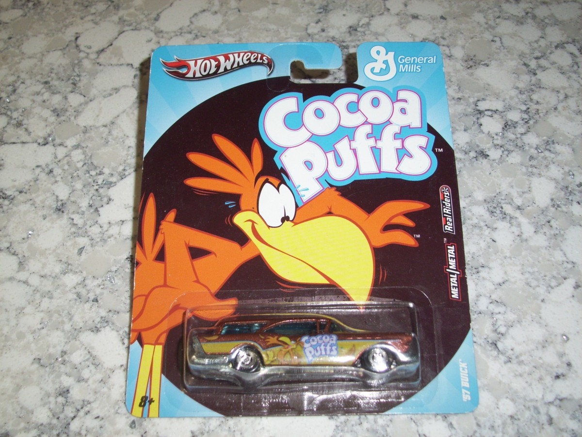 Hot Wheels General Mills Cocoa Puffs '57 Buick Real Riders | eBay