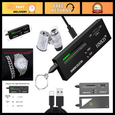 Professional Diamond Tester Pen with 60X Loupe Magnifier - Jewelry Selector Tool