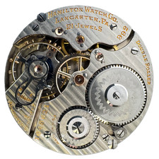 Antique 16 Size 1923 Hamilton 21 Jewel Railroad Pocket Watch Movement 992