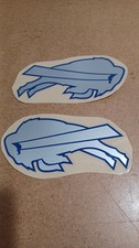 BILLS FULL SIZE FOOTBALL HELMET DECALS 20 Mils RIVALRY BLUE/SILVER