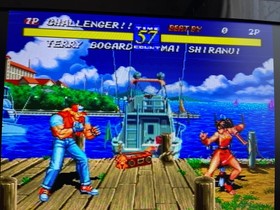 SNK NEOGEO CD AES Console with 2 Games 0720