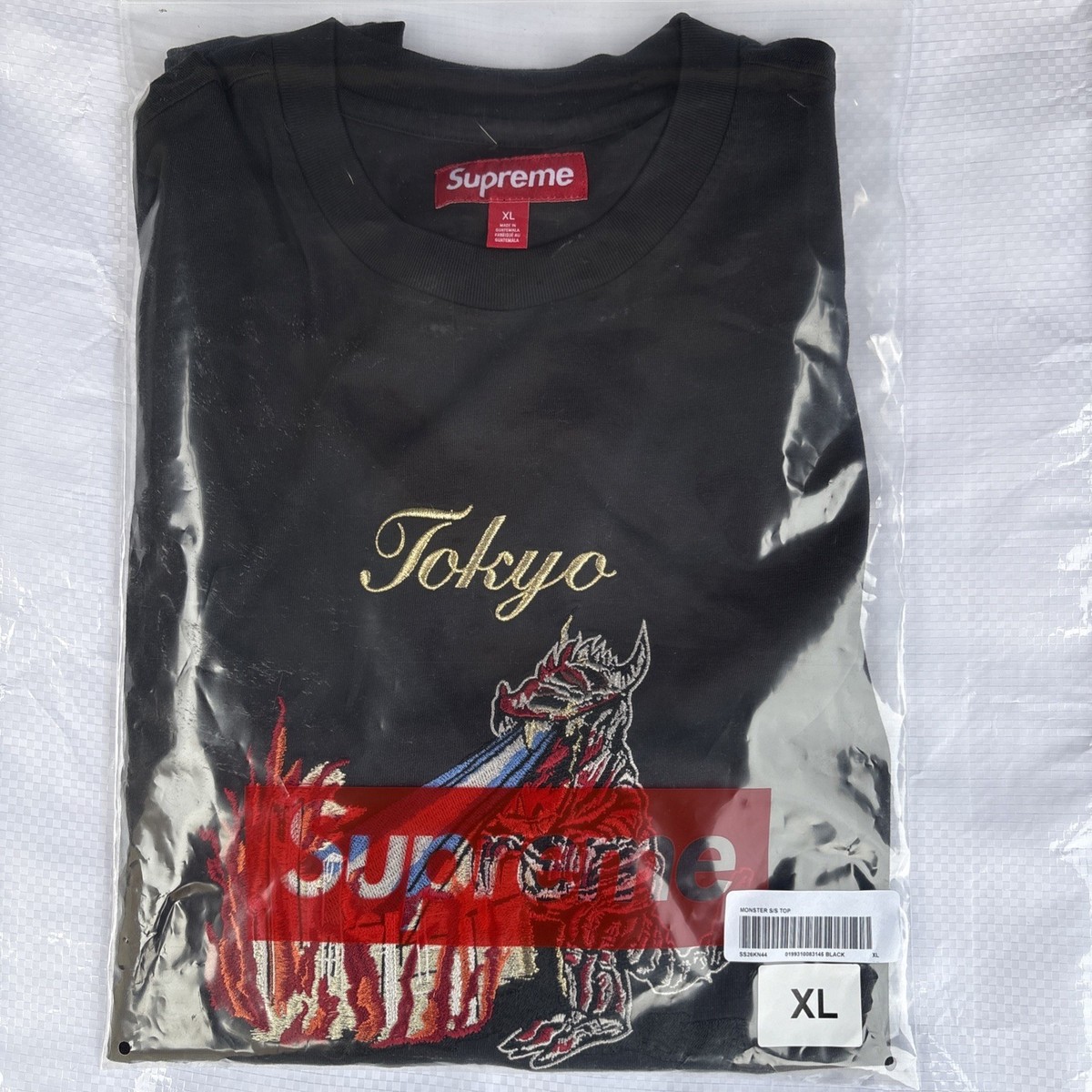 Supreme Monster S/S Top - Black - XLarge - | eBay