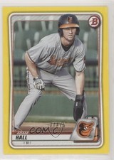 2020 Bowman Prospects Yellow 37/75 Adam Hall #BP-90 0kr0