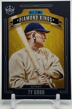 2020 Diamond Kings Ty Cobb Blue Frame #ATDK-20 Detroit Tigers