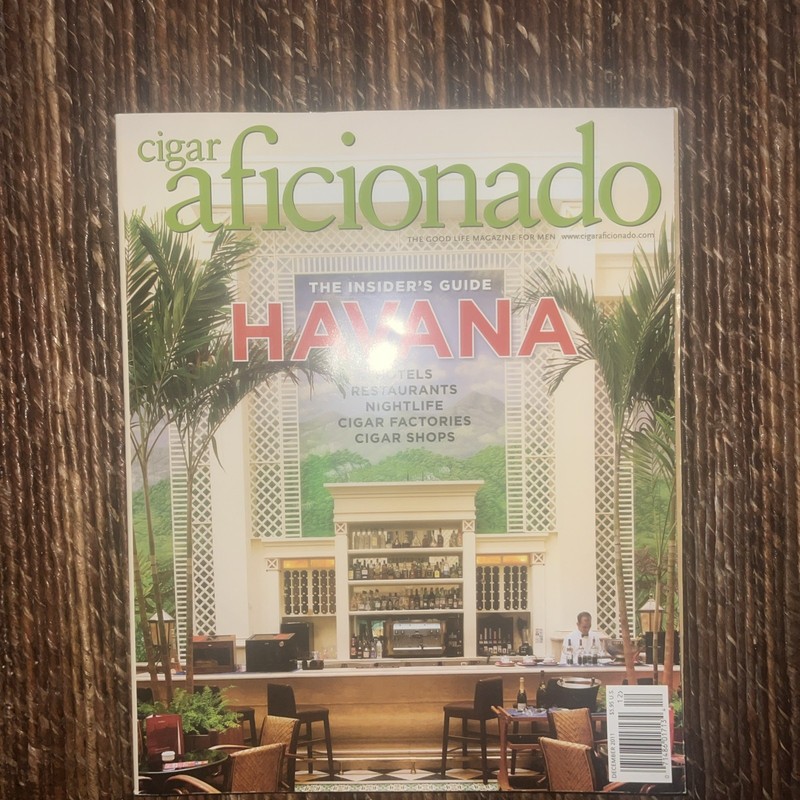 November/December 2011 Cigar Aficionado Magazine Havana INSIDERS GUIDE