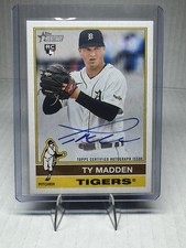 2025 Heritage #ROA-TM Ty Madden Real One On Card Auto RC 