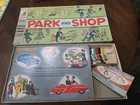 Vintage 1953 Milton Bradley Park and Shop 1st Edition Board Game Near Complete