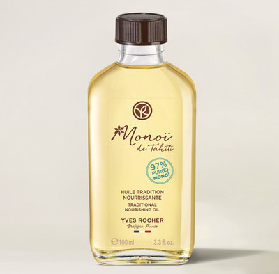 YVES ROCHER MONOI DE TAHITI SUN CARE TRADITIONAL NOURISHING OIL 100 ml. NEW