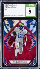 2020 PANINI PHOENIX RED #127 VAN JEFFERSON CSG 9